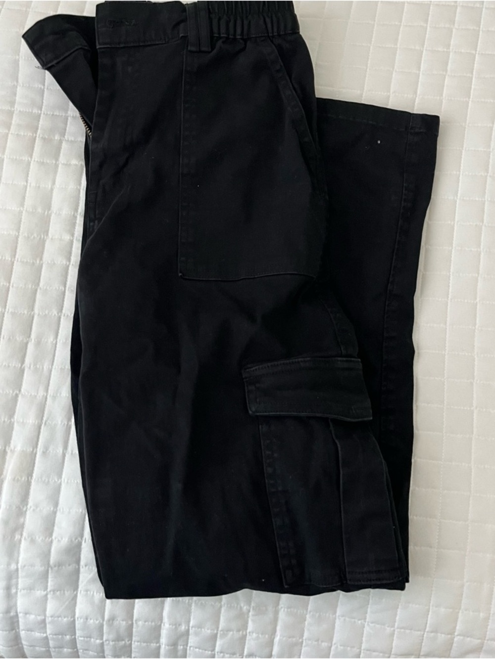 Black Cargo Pants